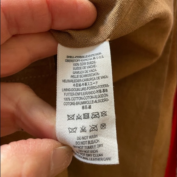 Free People 100% cow suede mini skirt size 8 worn once fully lined - Picture 8 of 9